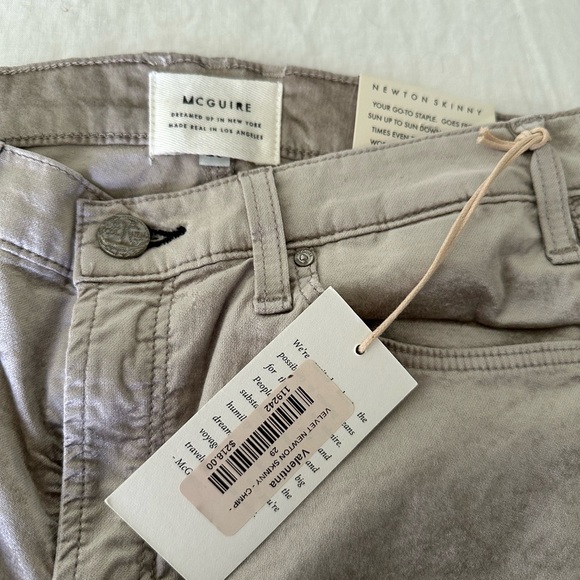 McGuire Velvet Jean NWT - Picture 5 of 6